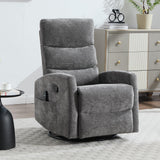 Heat Massage Recliner Chair With Swivel Rocker and Heat - Omega Lifestyles
