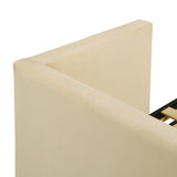 Twin Upholstered Velvet Daybed With Pop-Up Trundle - Omega Lifestyles