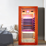 Wooden Infrared Sauna Room With Bluetooth Speakers - Omega Lifestyles