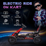 Kids 12V Electric Ride-On Go Kart With Safety Features - Omega Lifestyles