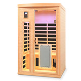 Hemlock Two-Person Low EMF Far Infrared Sauna Room - Omega Lifestyles