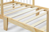 Twain Solid Wood Two-Tone Toddler Bed With Safety Rails - Omega Lifestyles
