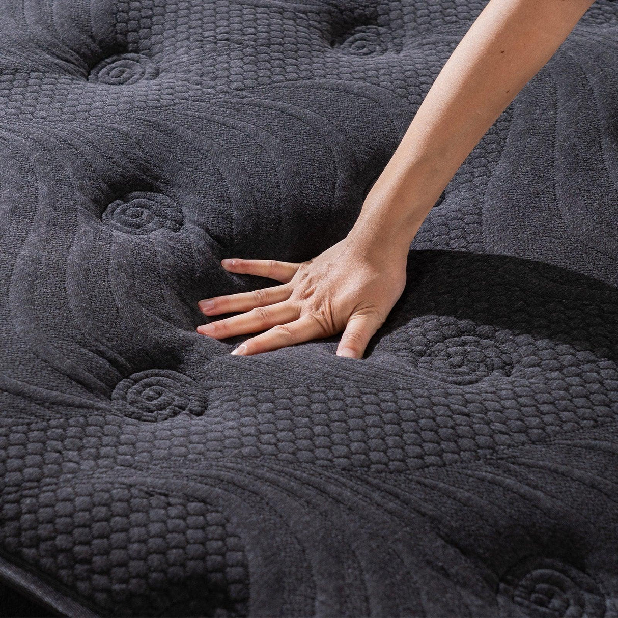 Medium 10-Inch Cooling Gel Hybrid Full Mattress - Omega Lifestyles