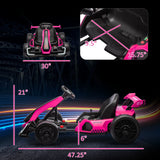 Electric Kids Drift Go Kart With Adjustable Seat - Omega Lifestyles