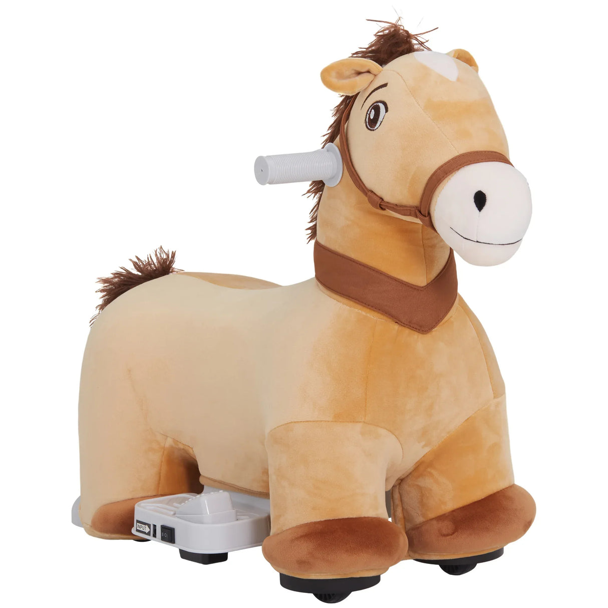 6V Battery Powered Electric Ride-On Pony With Music - Omega Lifestyles