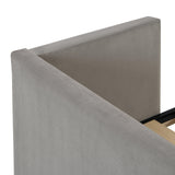 Twin Upholstered Velvet Daybed With Pop Up Trundle - Omega Lifestyles