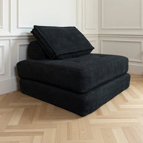 Foldable Corduroy 4-in-1 Folding Sofa Bed Chair - Omega Lifestyles