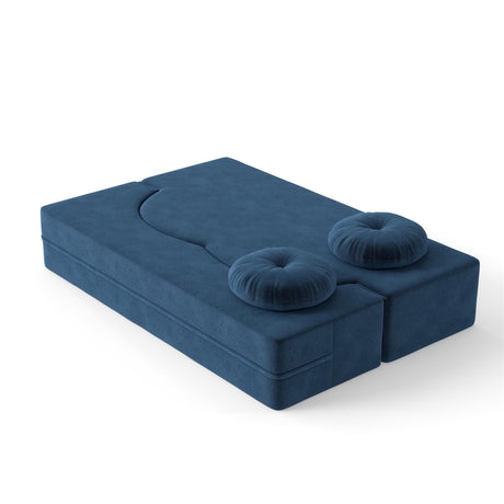 Compressible Soft Foam Foldable Sleeper Sofa Bed With Pillows - Omega Lifestyles