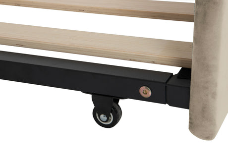 Twin Velvet Upholstered Daybed Frame With USB Charging - Omega Lifestyles