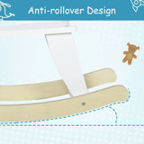 Wooden Toddler Rocking Horse Ride-On Toy - Omega Lifestyles