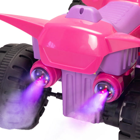 Kids Electric Ride-On ATV With Music LED Lights Spray - Omega Lifestyles