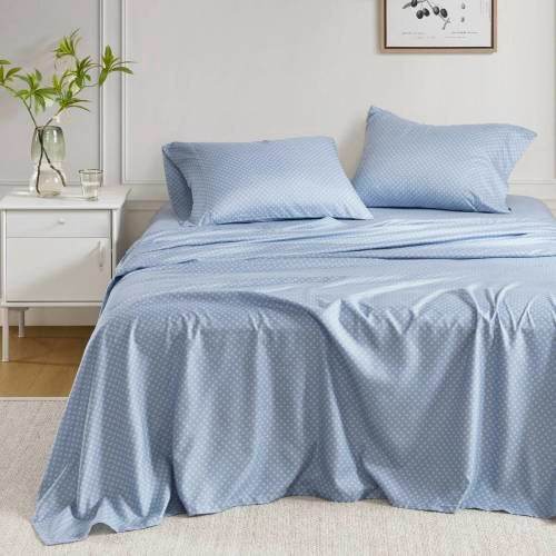 Floral Print Polyester Comforter Set With Sheets - Sleep Galleria