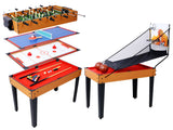 5-in-1 Convertible MDF Steel Multi-Game Table - Omega Lifestyles