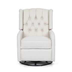 Classic Manual Recliner Chair With 360-Degree Swivel - Omega Lifestyles