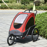 Foldable Aluminum Kids Bike Trailer Jogger Stroller - Omega Lifestyles