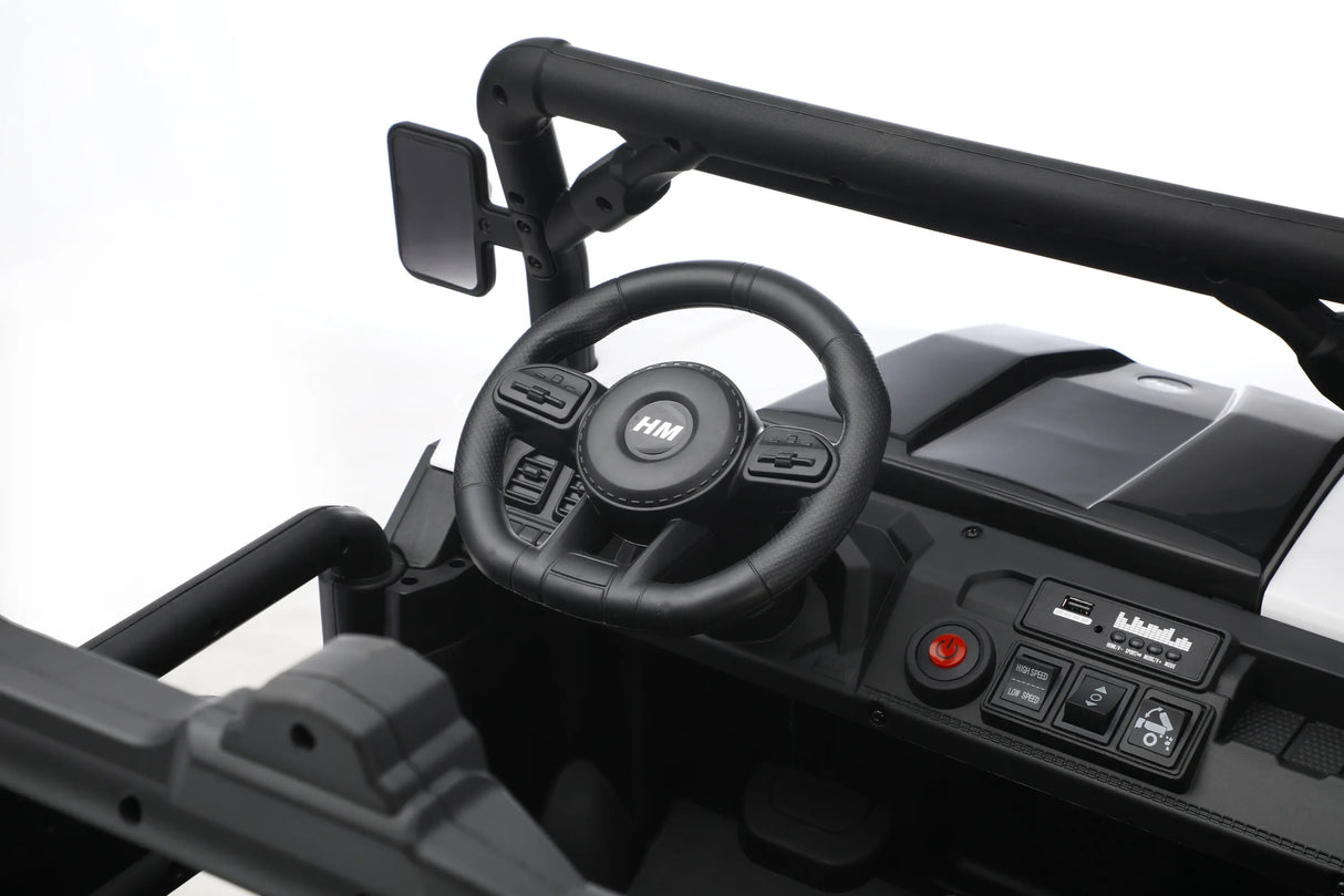 24V 2-Seater 4WD Electric Ride On Dump Truck with Remote - Omega Lifestyles