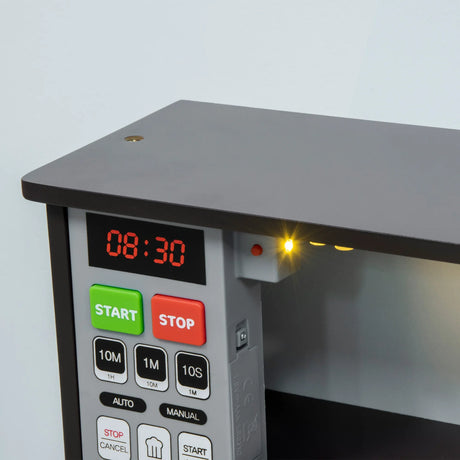 Kids Wooden Play Kitchen With Lights Sound Effects - Omega Lifestyles