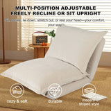 Convertible Floor Sofa Chair With Adjustable Backrest - Omega Lifestyles