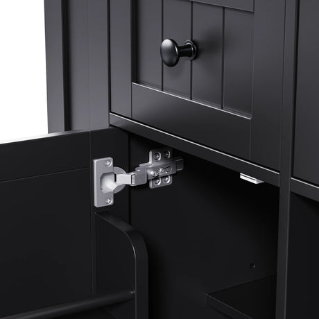 Large Kitchen Island Cart With Drop Leaf And Power Outlet - Omega Lifestyles