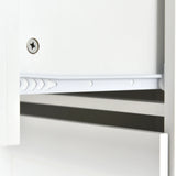 Rolling Mobile Kitchen Island With Solid Wood Top And Storage Cabinet - Omega Lifestyles