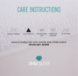 Twin XL Premium Waterproof Cotton Mattress Protector - Omega Lifestyles