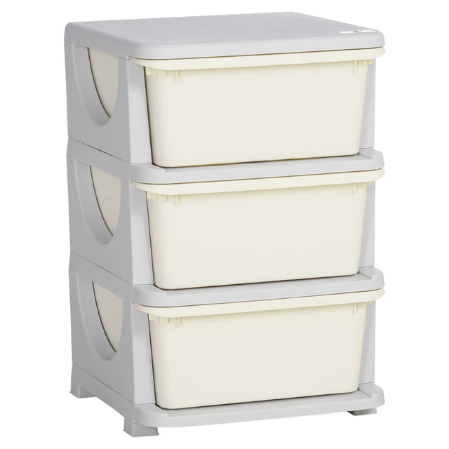 Kids Plastic Storage Organizer With Removable Drawers - Omega Lifestyles