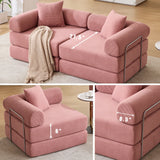 Modular Folding Convertible Corduroy Sofa Bed - Omega Lifestyles