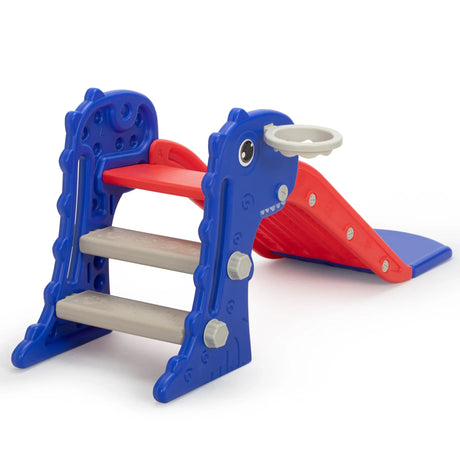 3-in-1 Freestanding Toddler Dinosaur Slide Playground - Omega Lifestyles