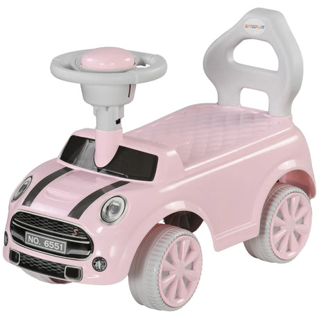 Toddler Ride-On Car With Horn And Steering Wheel - Omega Lifestyles
