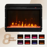 Summit Gray Fireplace TV Stand Console With Heater - Omega Lifestyles