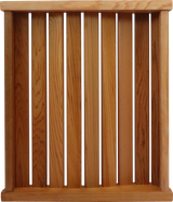 Ergonomic S-Shaped Solid Wood Sauna Backrest - Omega Lifestyles