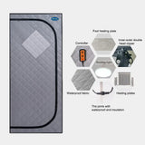 Portable Full Size Infrared Sauna Tent With Heating Foot Pad - Omega Lifestyles