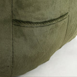 High-Density Foam Faux Fur Bean Bag Chair - Omega Lifestyles