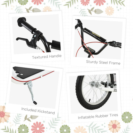 Youth Adjustable Handlebar Kick Scooter With Dual Brakes - Omega Lifestyles