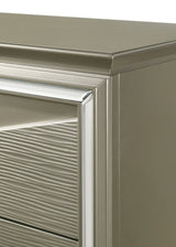 Modern Upholstered Wood Bed Frame With LED Headboard - Omega Lifestyles