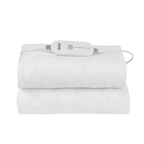 King Heated Electric Coral Fleece Mattress Pad Auto Off - Omega Lifestyles