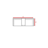 Outdoor Loveseat With Weather-Resistant HDPE Wicker Frame - Omega Lifestyles