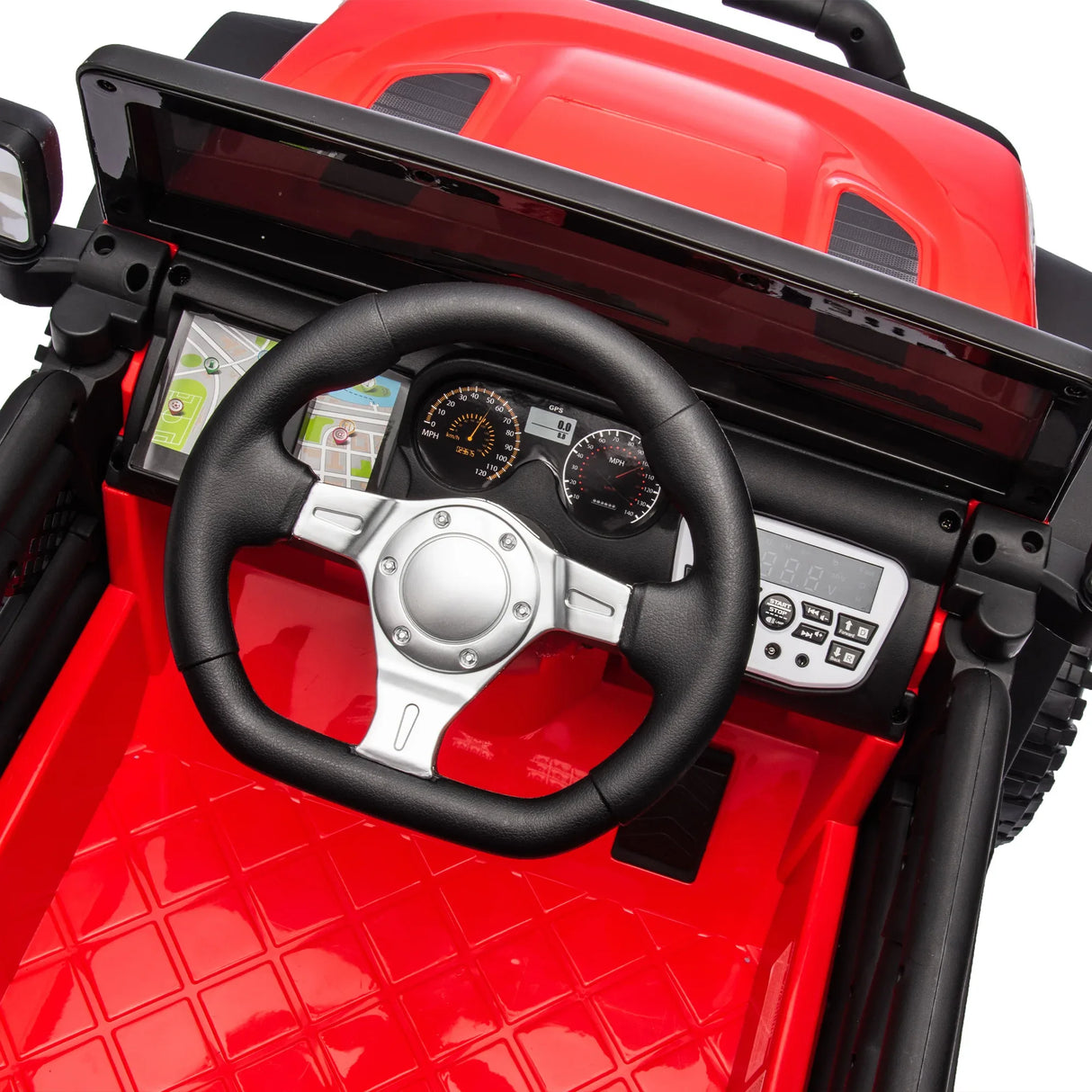 Remote Control Kids Ride On Car With Four-Wheel Suspension - Omega Lifestyles