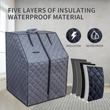 Portable Full-Size Steam Sauna Tent With Remote Control - Omega Lifestyles