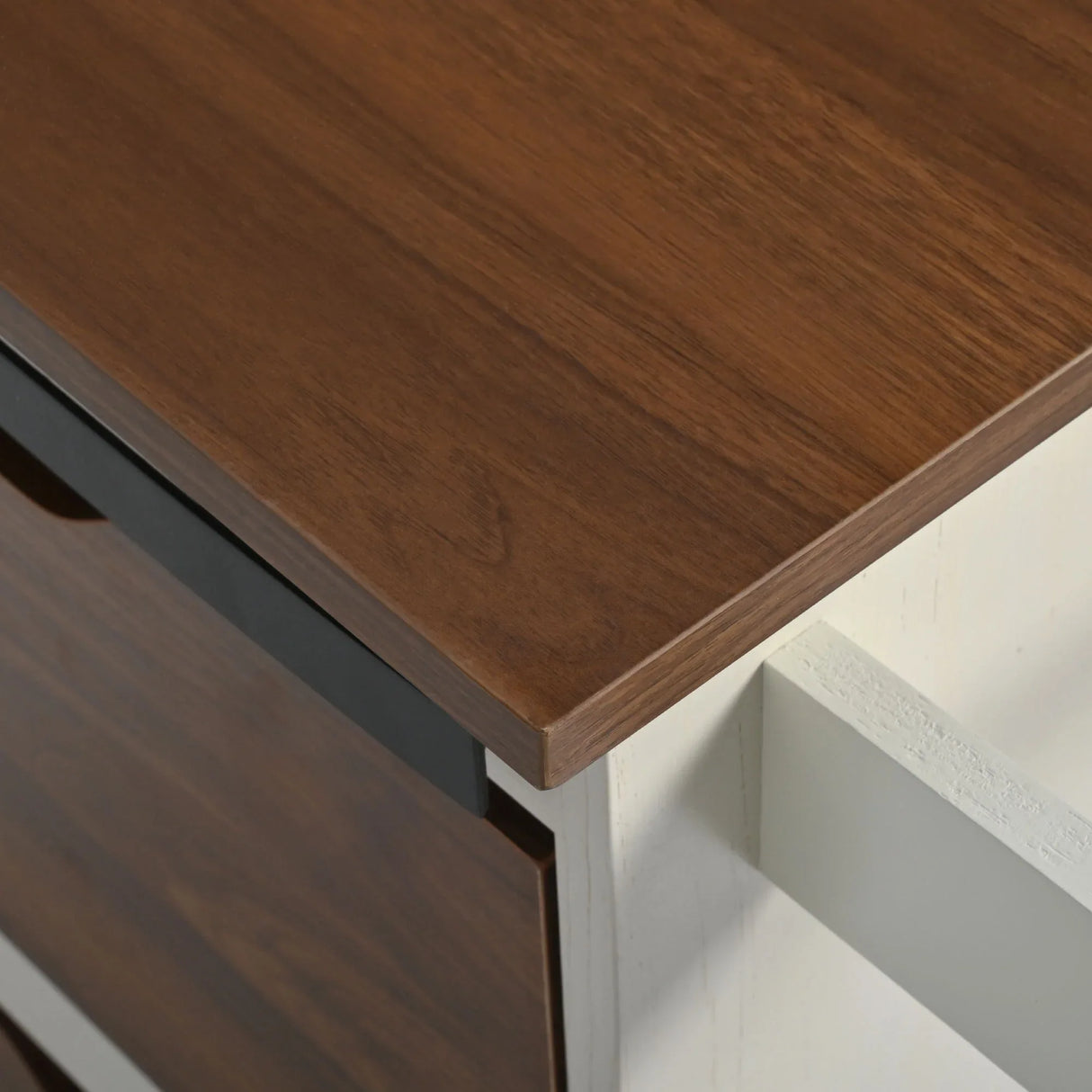 Farmhouse Sliding Barn Door Kitchen Island Cart - Omega Lifestyles