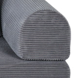 Foldable 3-Seat Soft Memory Foam Sofa Bed With Pillows - Omega Lifestyles