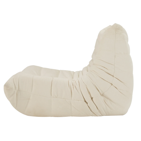 High-Density Foam Ergonomic Art Deco Bean Bag Chair - Omega Lifestyles