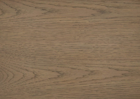 Contemporary Light Brown Wood Upholstered LED Bed Frame - Omega Lifestyles