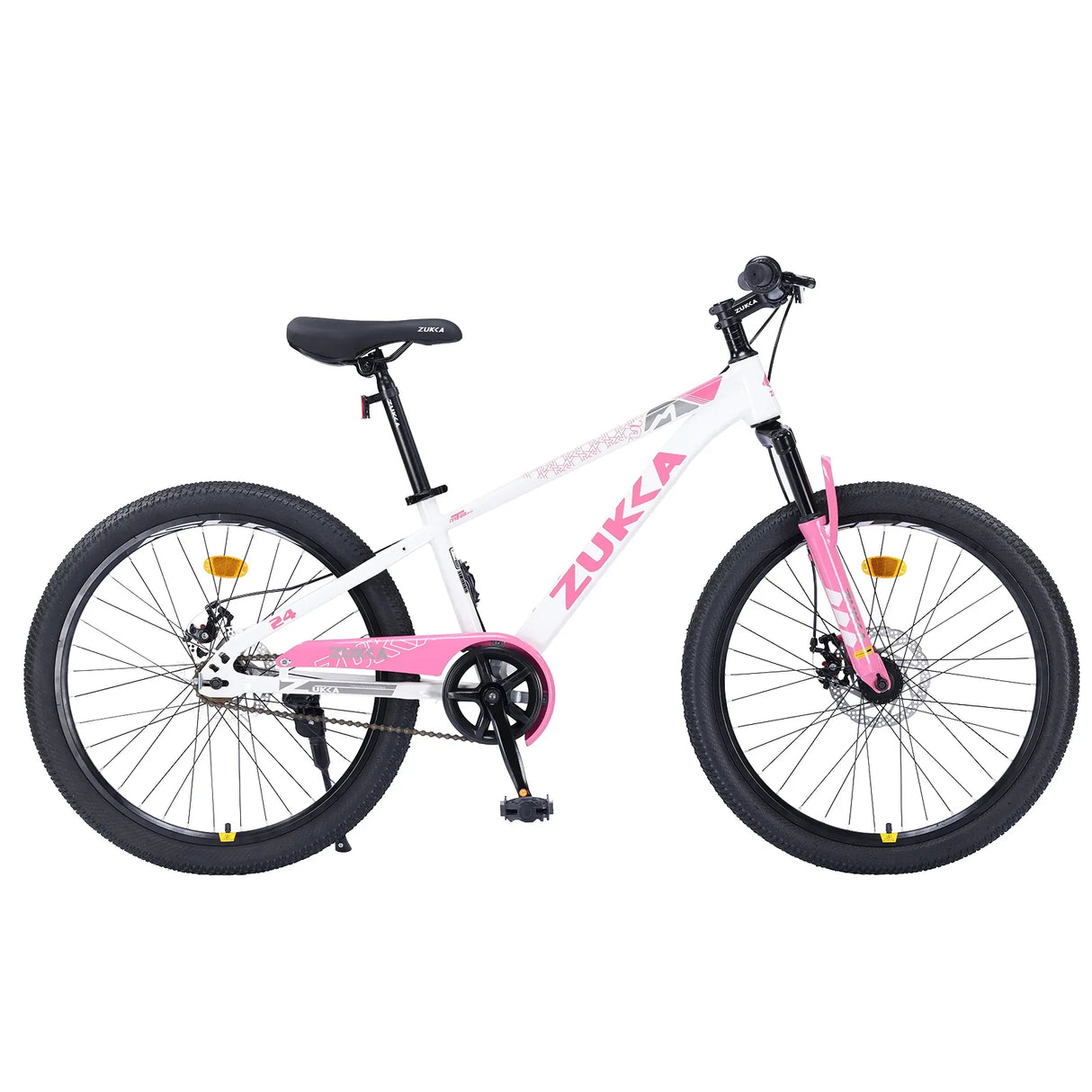 24-Inch Steel Frame Kids Mountain Bike Age 9-12 - Omega Lifestyles