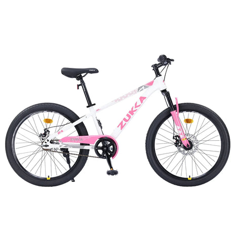 24-Inch Steel Frame Kids Mountain Bike Age 9-12 - Omega Lifestyles