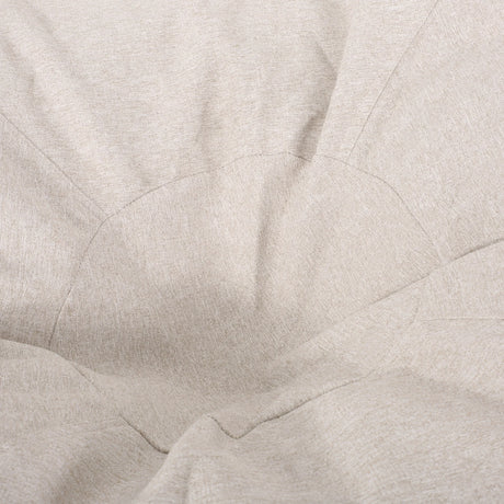 Modern Foam Filled Rounded Fabric Bean Bag Chair - Omega Lifestyles