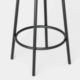 Bar Table Set With 4 PU Upholstered Soft Seat Stools - Omega Lifestyles