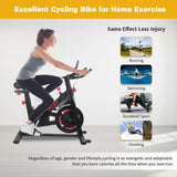 Indoor Magnetic Resistance Stationary Exercise Bike with Monitor - Omega Lifestyles