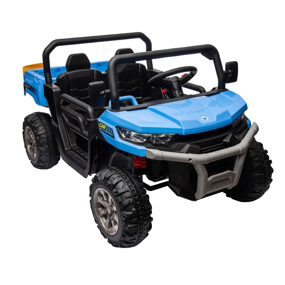 24V Two-Seater Electric Ride On Dump Truck Vehicle - Omega Lifestyles