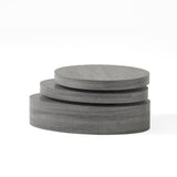 Contemporary Small Oval Rotating Coffee Table - Sleep Galleria